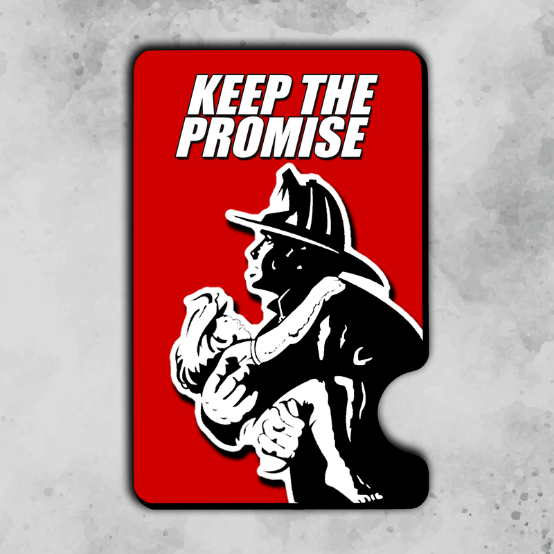 Keep The Promise Metal wallet