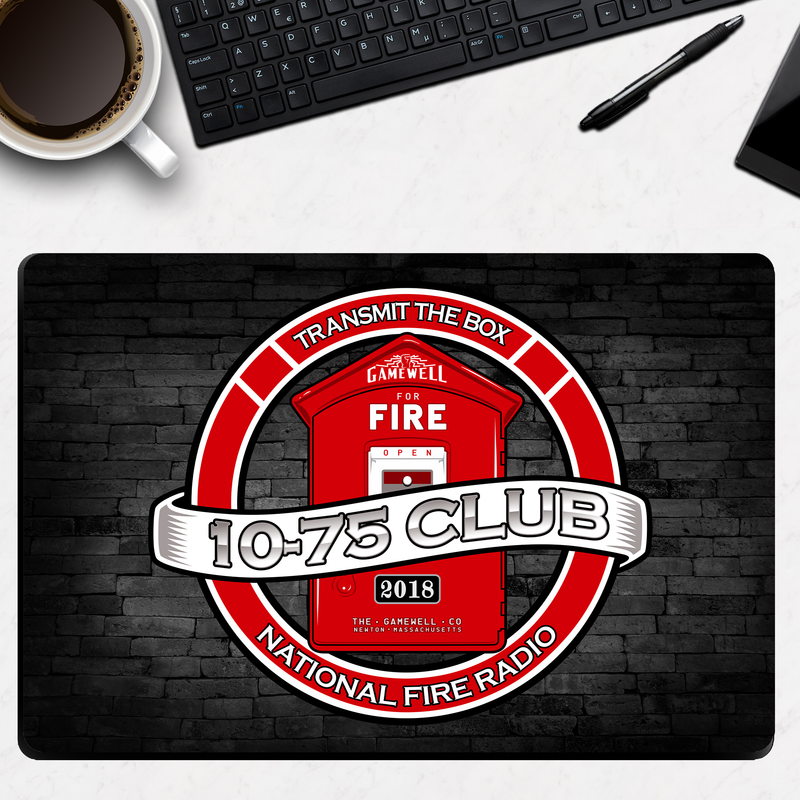National Fire Radio 10-75 Club Desk Mat