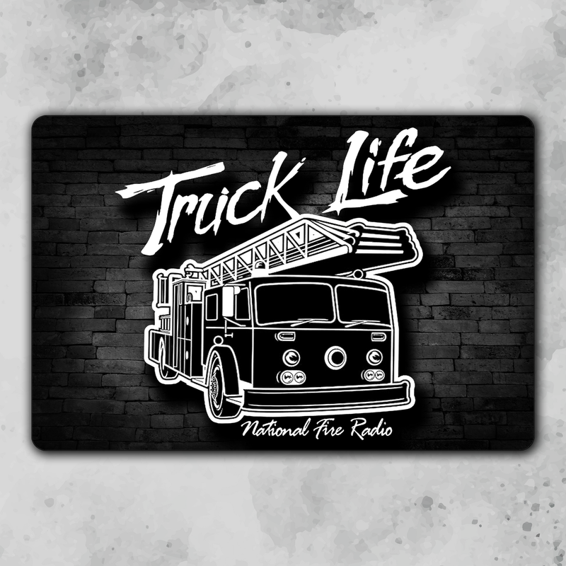 NFR Truck Life Life 12x18 metal sign (A)