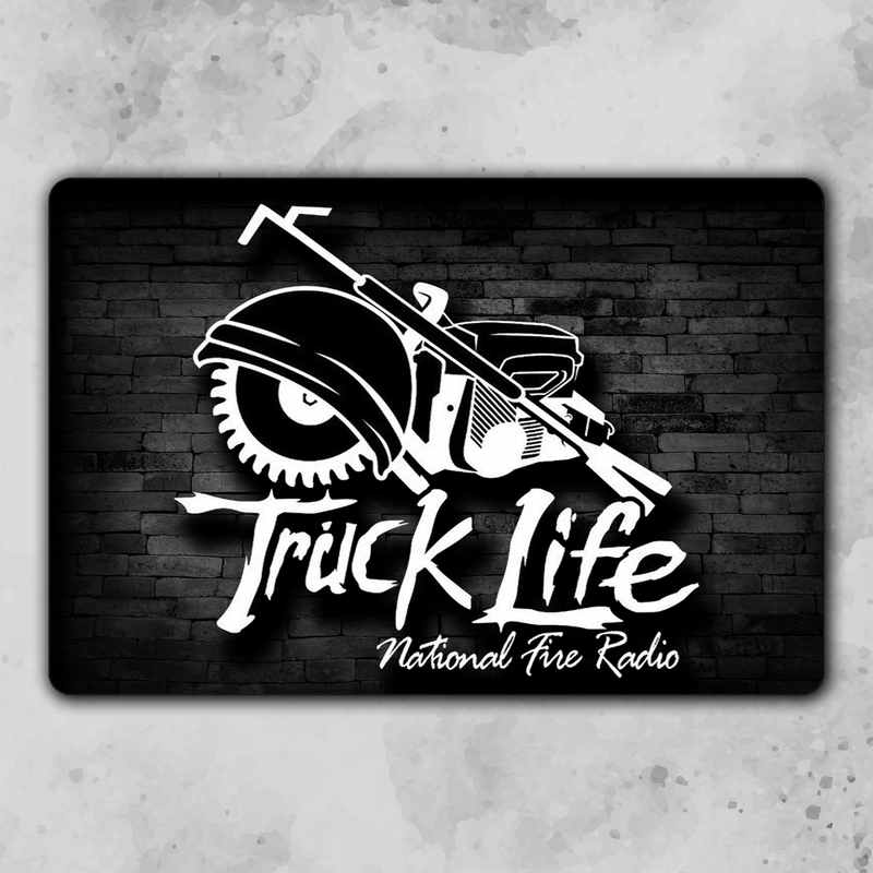 NFR Truck Life Life 12x18 metal sign (B)