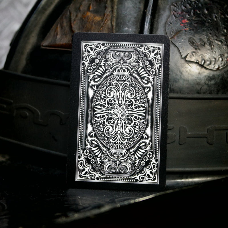 Black Playing Card Back-side Color Playing Card