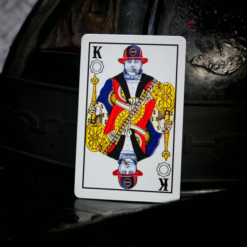 King Of Tins Color Playing Card