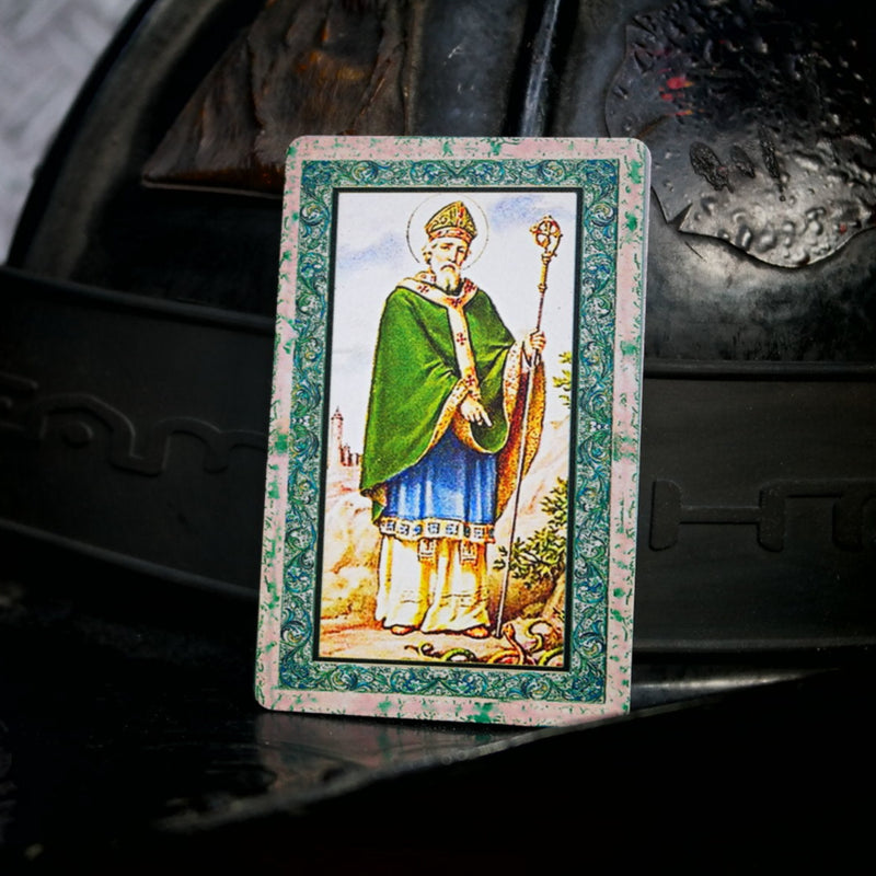 St. Patrick Color Playing Card