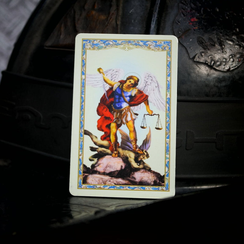 St. Michael Color Playing Card