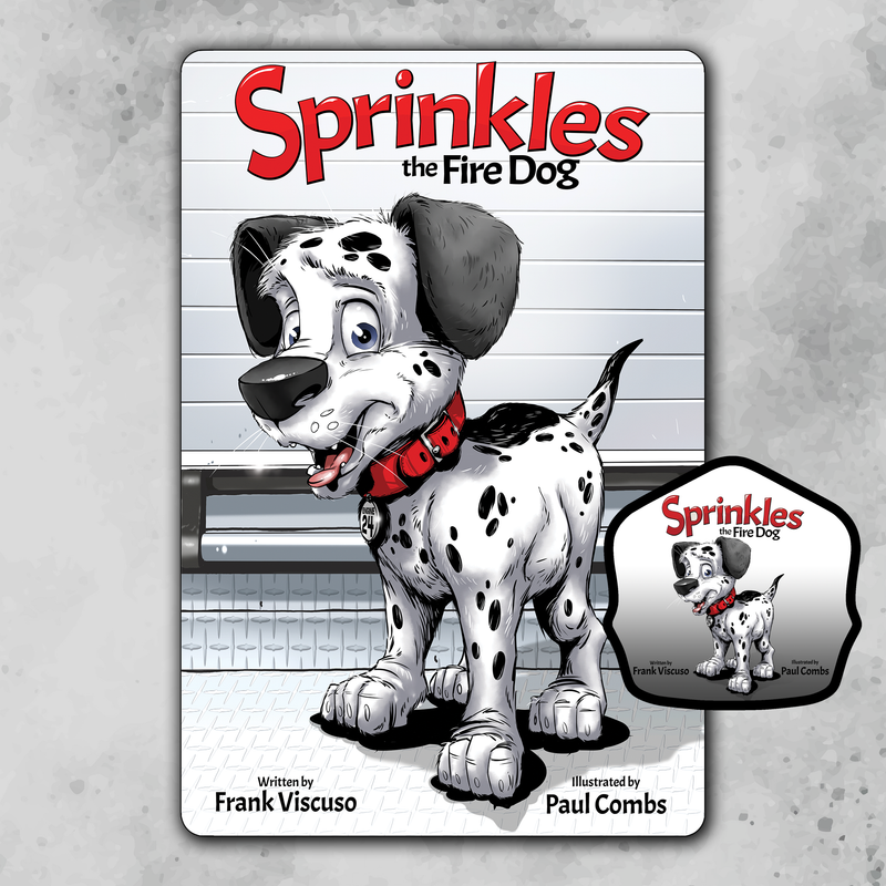 Sprinkles The Fire Dog - Paul Combs - Frank Viscuso COMBO PACK