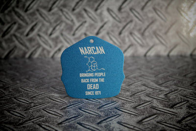 Narcan Laser Engraved Key Tin