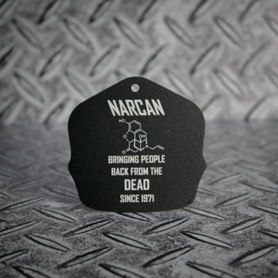 Narcan Laser Engraved Key Tin