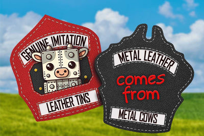 Taylor’s Tins: Metal Shields With That Genuine Imitation Leather-Look