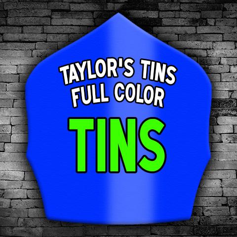 Custom Shields – Taylor's Tins