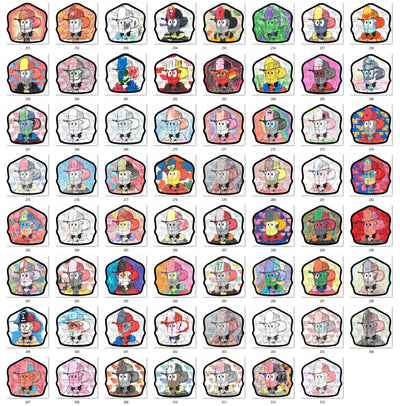 2025 Summer Coloring Contest Shield/Keychain