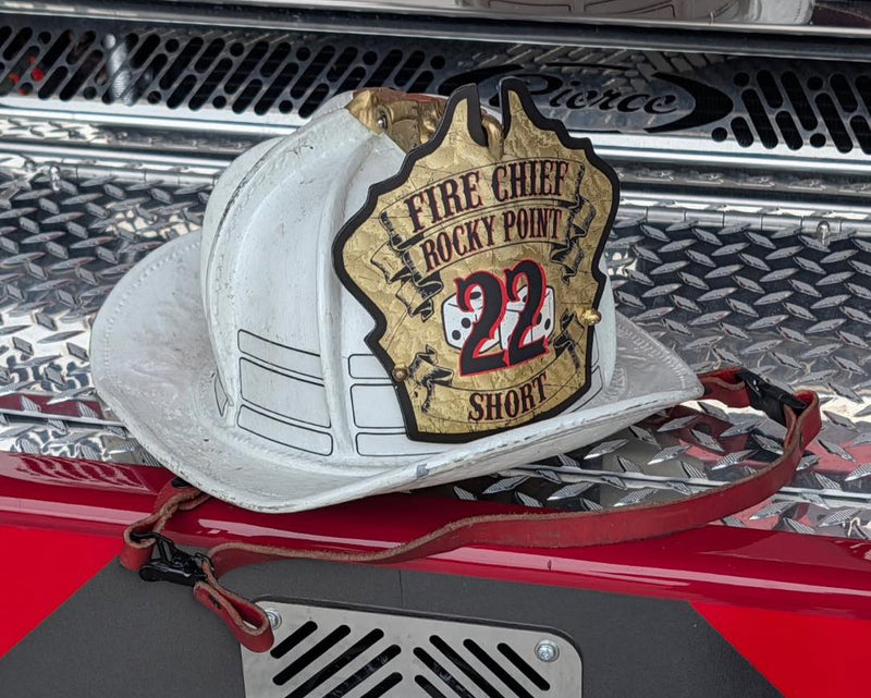 Customize Metal Shield Taylor's Tins Custom Metal Helmet Shields - Design Yours Today