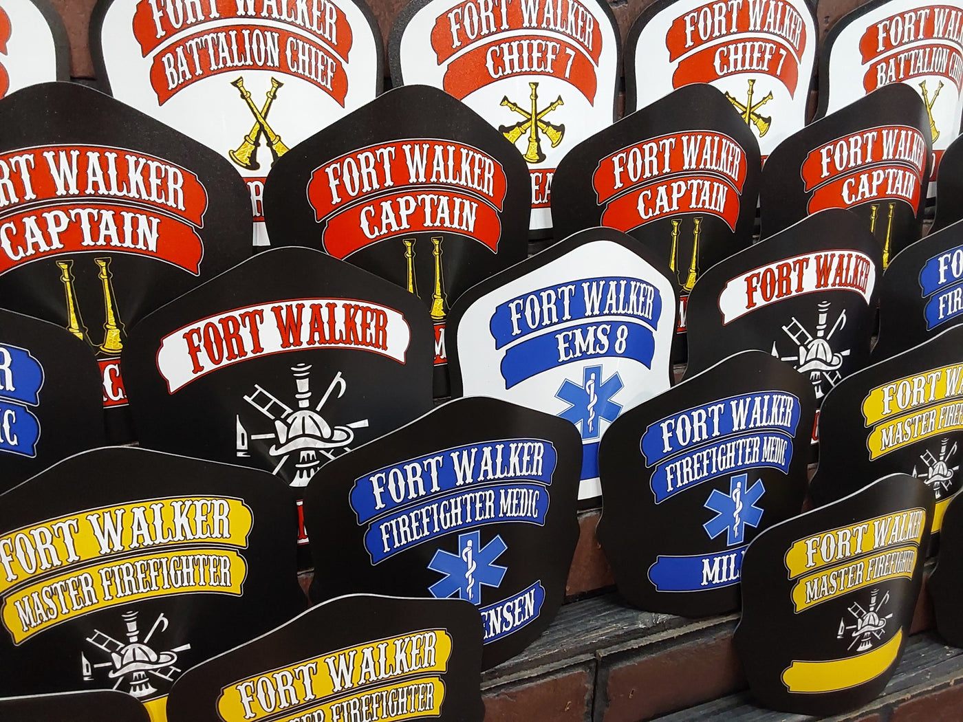 Customize Metal Shield Taylor's Tins Custom Metal Helmet Shields - Design Yours Today
