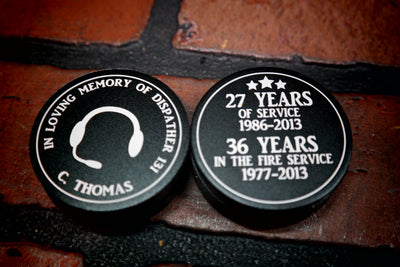 Custom Laser Engraved Challenge Coins (2-sided)