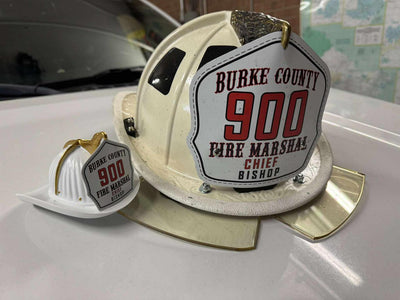 Mini Fire Helmet Paperweight