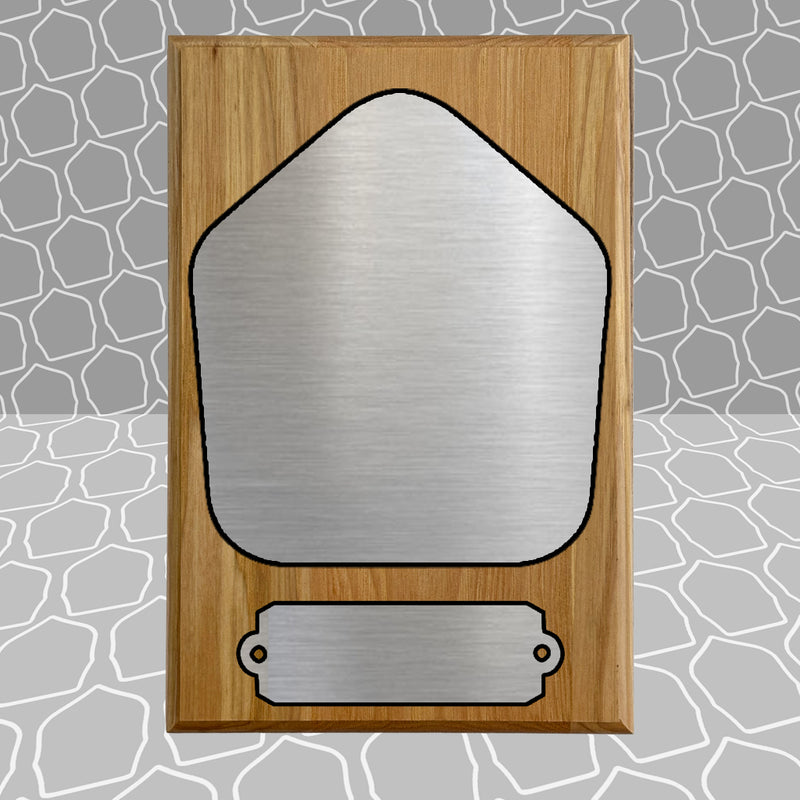 Helmet Shield Award Plaque (6x9)