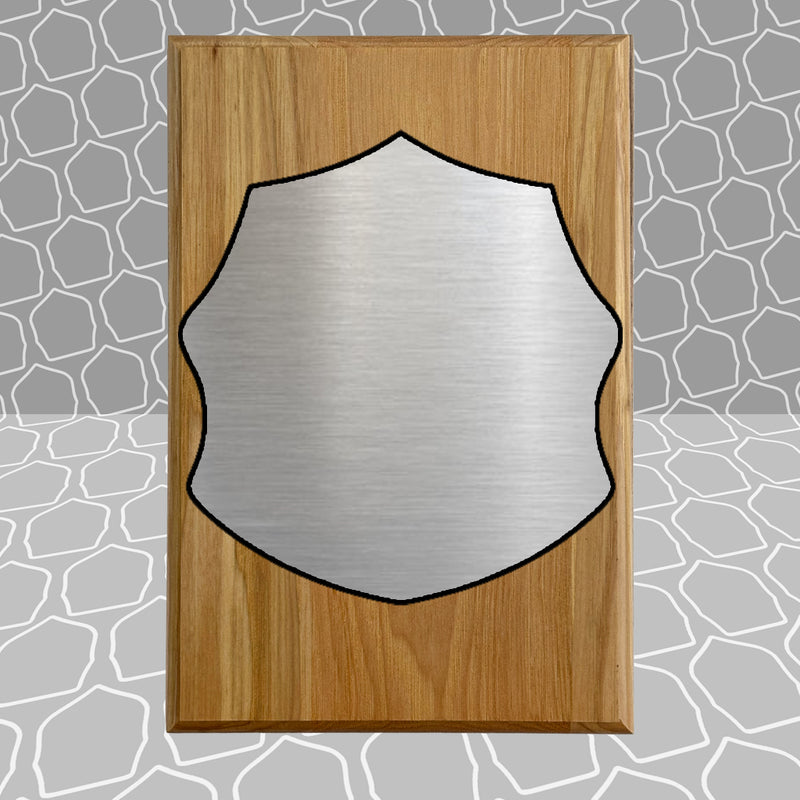 Helmet Shield Award Plaque (6x9)