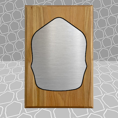 Helmet Shield Award Plaque (6x9)