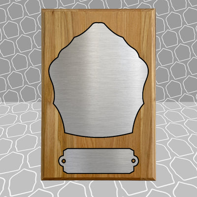 Helmet Shield Award Plaque (6x9)