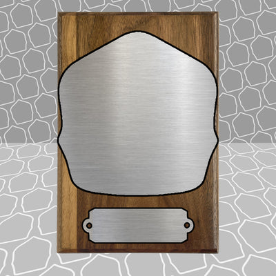 Helmet Shield Award Plaque (6x9)