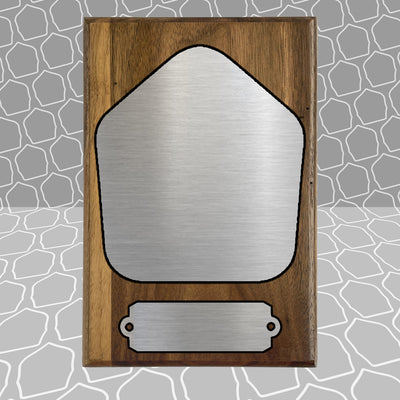 Helmet Shield Award Plaque (6x9)