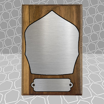 Helmet Shield Award Plaque (6x9)