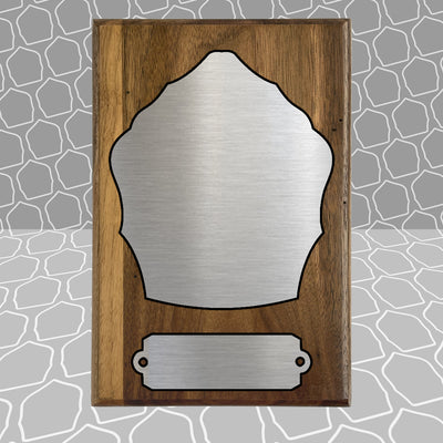 Helmet Shield Award Plaque (6x9)