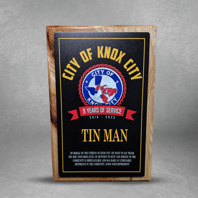 Firefighter Awards & Fire Department Plaques