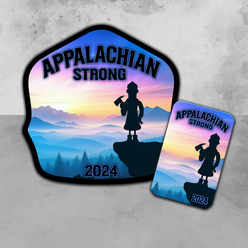 Appalachian Strong fundraiser Tin/Card Combo