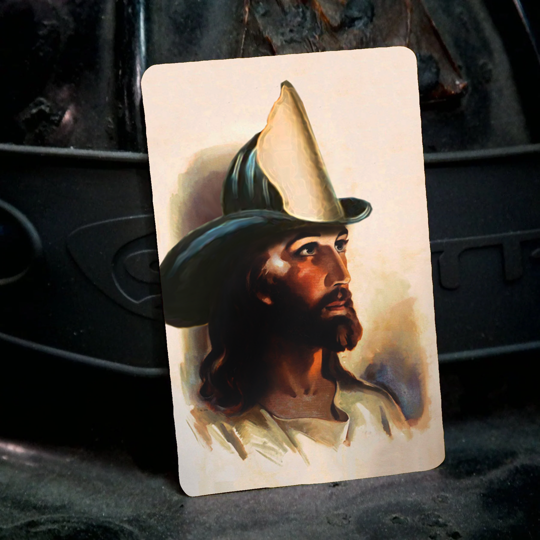 BackStep Jesus Metal Playing Card – Taylor's Tins
