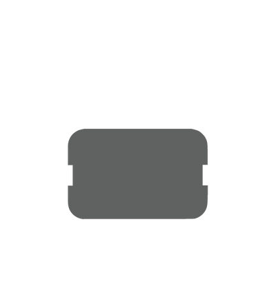 DC Custom Metal Helmet Shield with Passport | 6" and 6.5" | Trad. Helmets