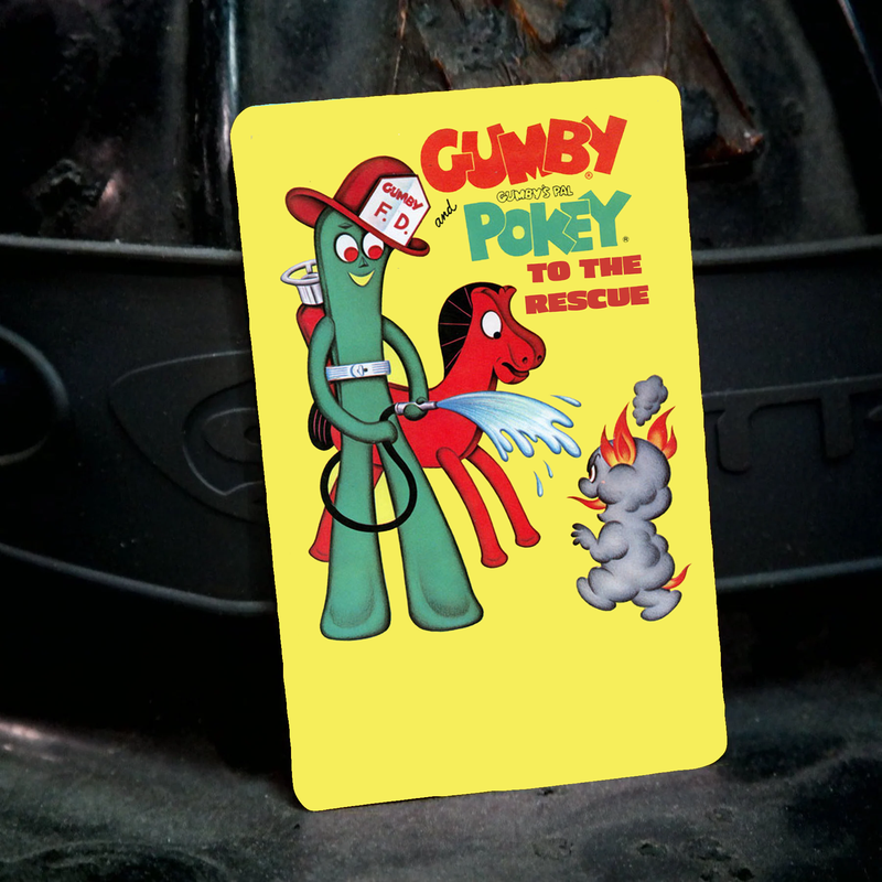 Gumby Metal Playing Card