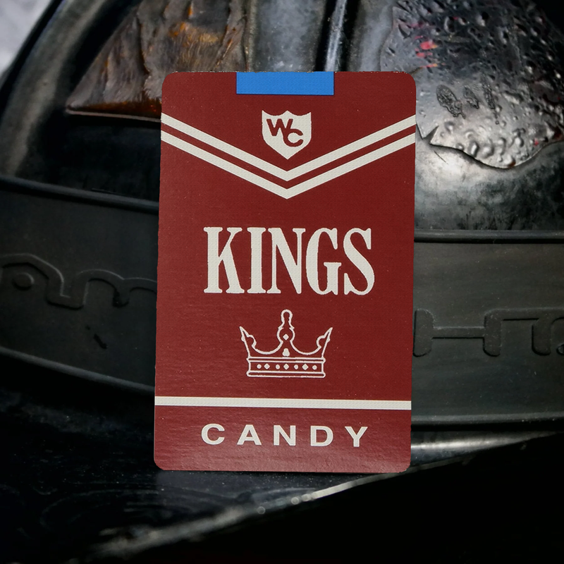 Kings Candy Metal playing card