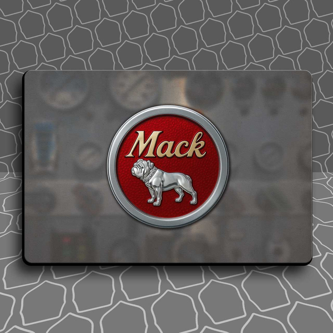 Mack truckエンブレム　マックトラック MACK TRUCK LOGO EMBLEM DECAL STICKER 3M USA MADE TRUCK HELMET