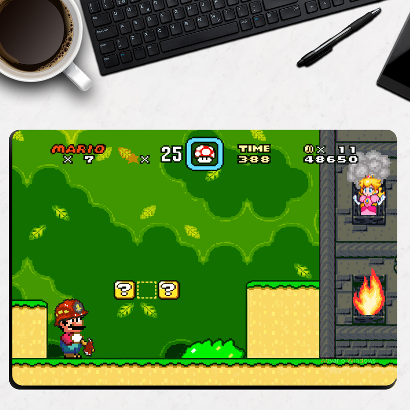 16 Bit Desk Mat