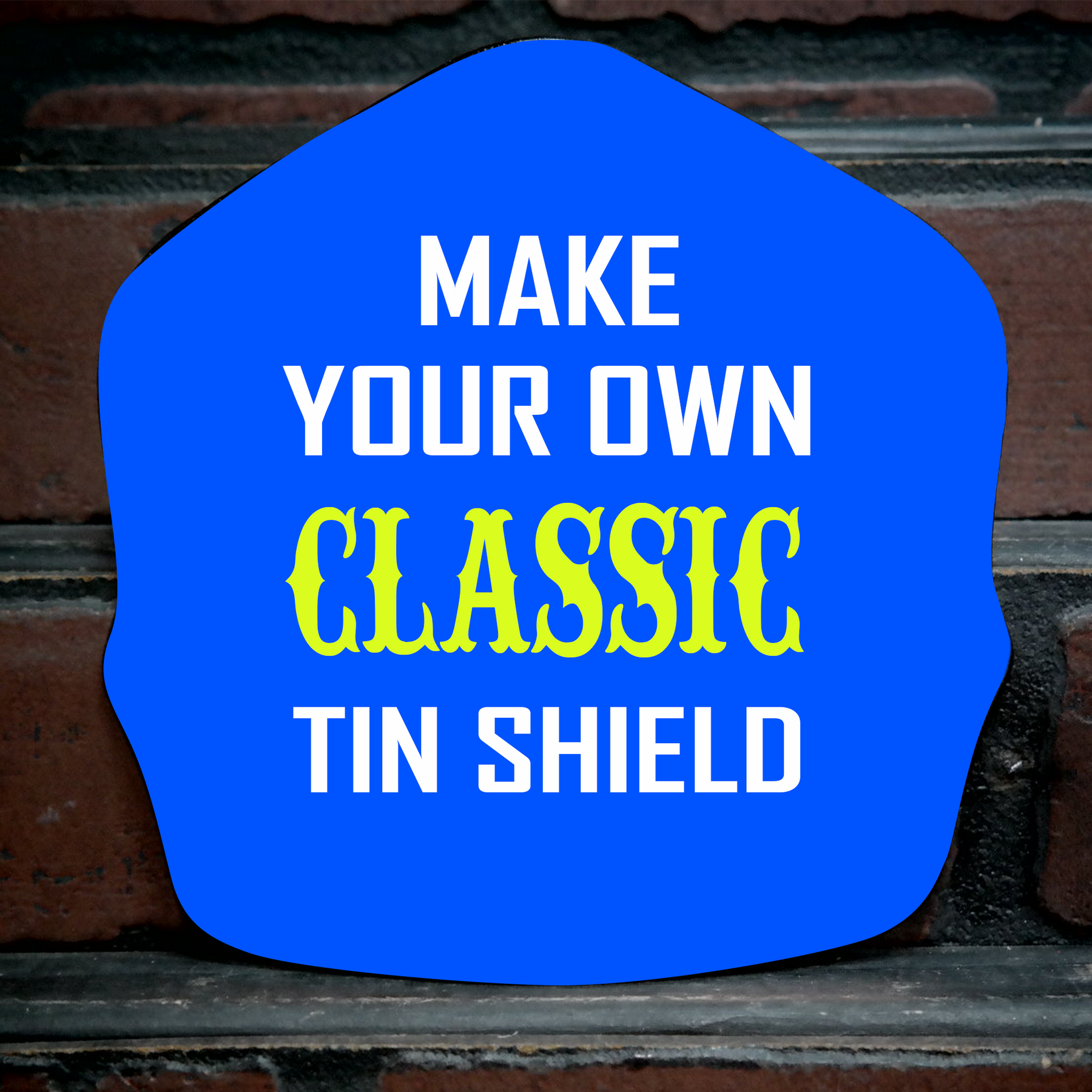 Classic Custom Shield – Taylor's Tins