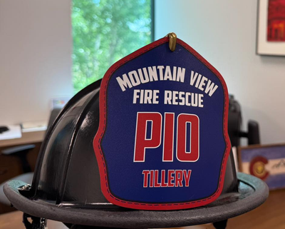 Narrow Custom Metal Helmet Shield | 6.25" | for Trad. Helmets (C)