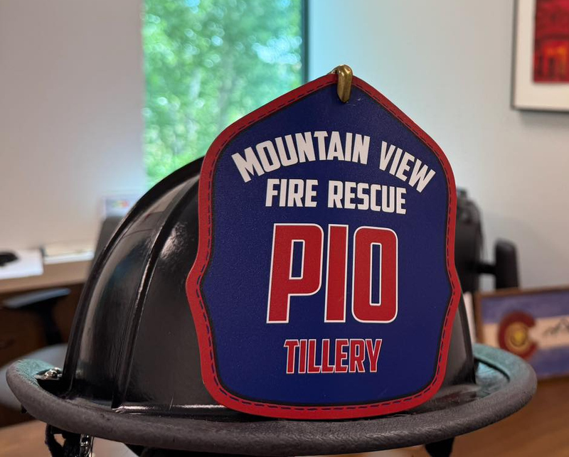 Narrow Custom Metal Helmet Shield | 6.25" | for Trad. Helmets (C)