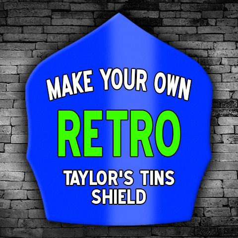 Retro Custom Helmet Shield | 5.5" and 6.25" for Trad. Helmets