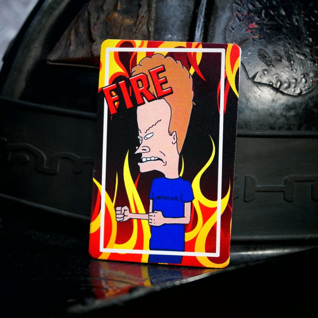 Beevis FIRE Color Playing Card – Taylor's Tins