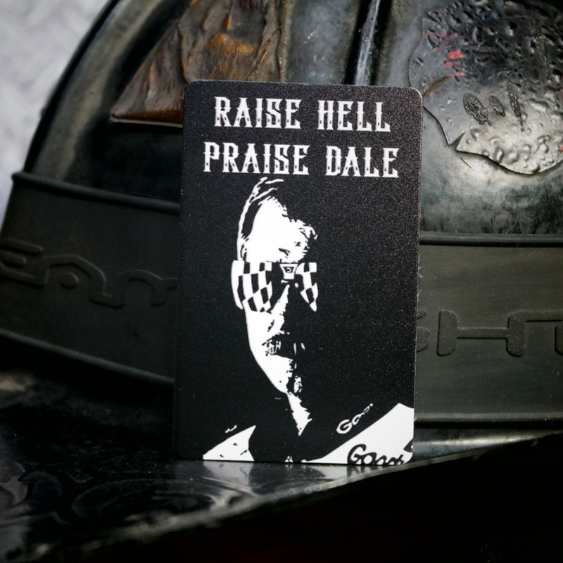 Raise Hell Praise Dale Color Playing Card