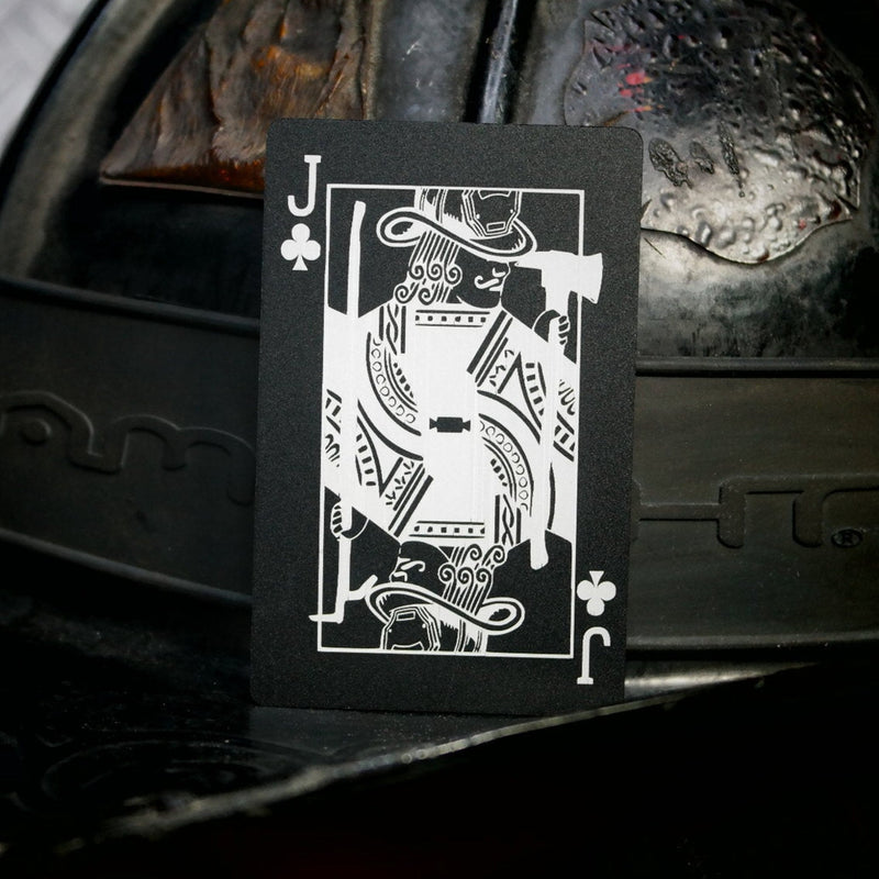 Jack of Clubs Laser Engraved Playing Card