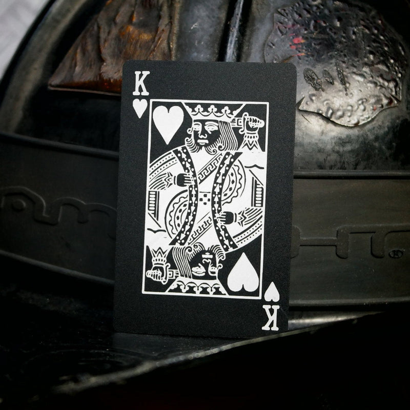 King Of Hearts Laser Engraved Playing Card