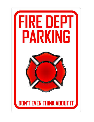 Firehouse Metal Sign | 12" x 18" | Fully Customizable