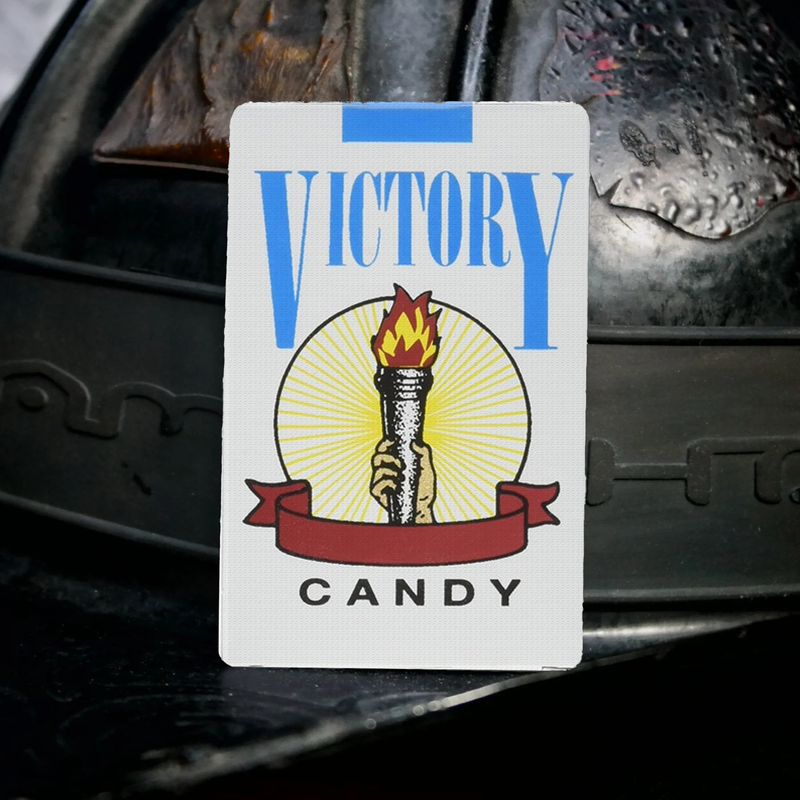 Victory Candy Metal playing card