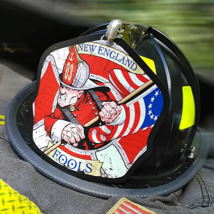 custom firefighter motorcycle helmet Classic Custom Metal Fire Helmet Shield