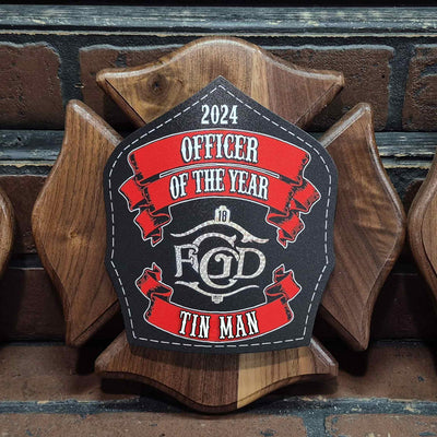 Officer of the Year Maltese Award Plaque