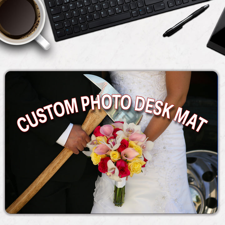 Personalized Gaming Desk Mats | Photo Gifts | Printerpix Custom Desk Mat - Custom Photo Picture Mat main image 1