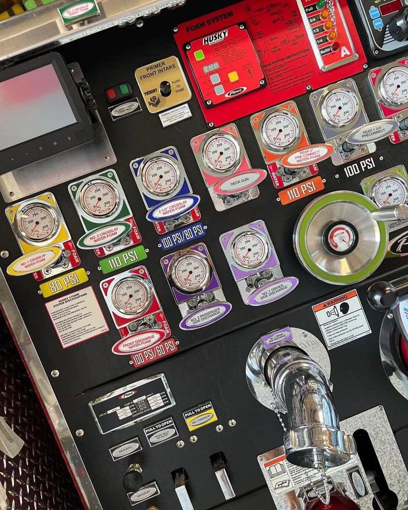 Pump Module Tags Pump Panel/ Compartment ID tags – Taylor's Tins