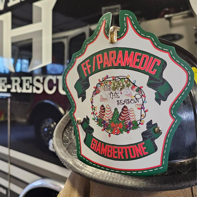 Taylor's Tins Traditional Helmet Shield Christmas