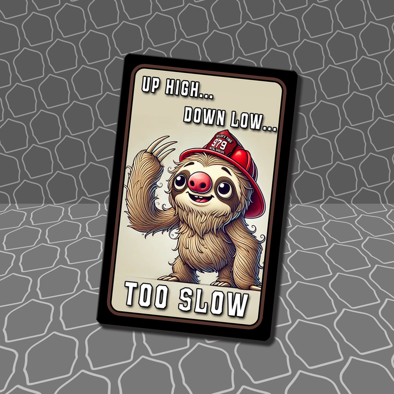 SUBSCRIBERS Metal Playing card